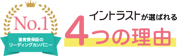 イントラストが選ばれる４つの理由